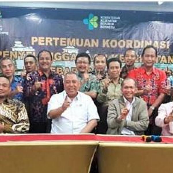 Sekjen Kemenkes Buka Rakor Kesehatan Haji di Debarkasi