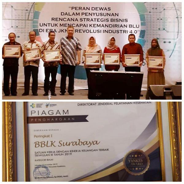 Penerimaan Piagam Penghargaan Kinerja Keuangan