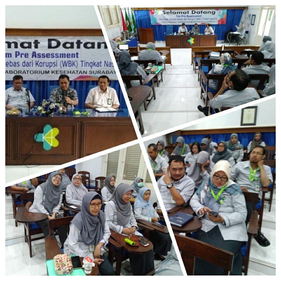 Pre Assessment WBK Tingkat Nasional