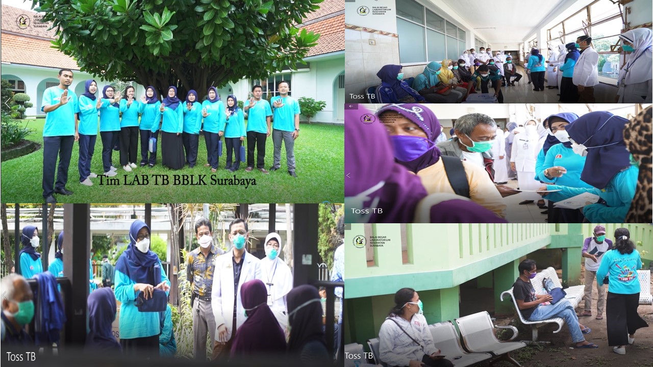 Laboratorium Tuberkulosis Nasional BBLK Surabaya mendukung TOSS TB