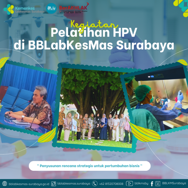 Hands On Pelatihan ATLM dan Pemeriksaan Sampel DNA HPV