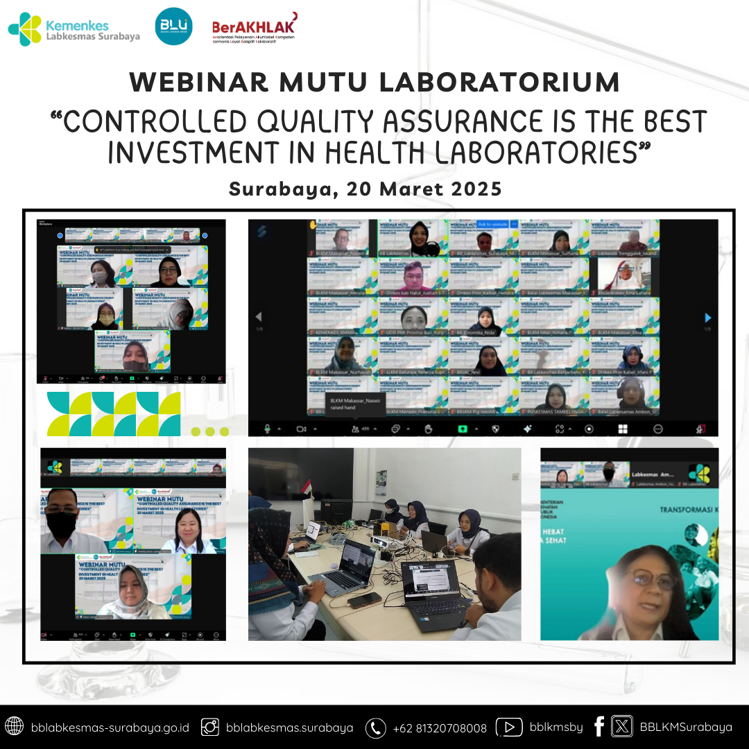 WEBINAR MUTU LABORATORIUM: 