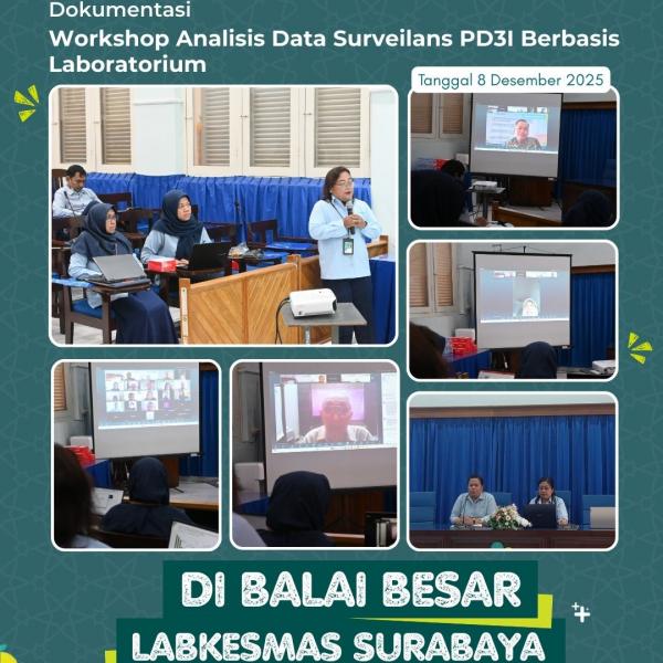 Workshop Analisis Data Surveilans PD3I Berbasis Laboratorium Tahun 2025