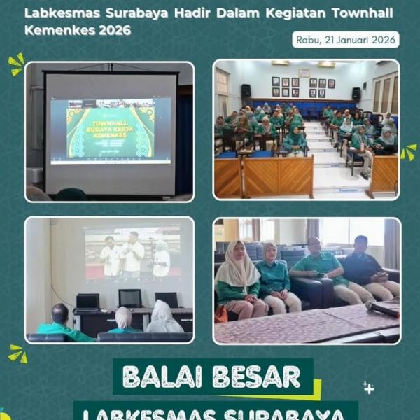 Labkesmas Surabaya hadir dalam kegiatan Townhall 2026