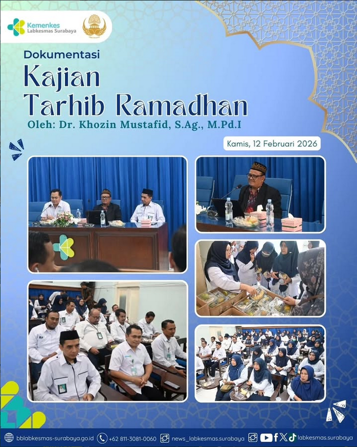 Kajian Tarhib Ramadhan Labkesmas Surabaya