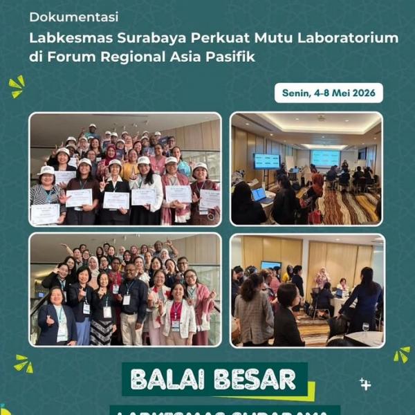 Labkesmas Surabaya Perkuat Mutu Laboratorium di Forum Regional Asia Pasifik